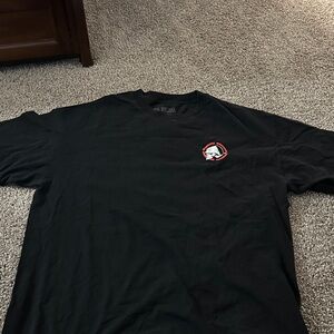 Metal Mulisha Black Muscle Tee with Red Graphic